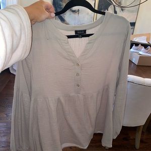 Roolee grey blouse